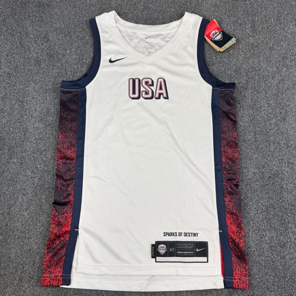 Nike Team USA Olympic Basketball Limited Jersey Men's Size S $110 NWT FV5517-100